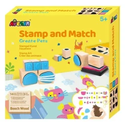 Avenir - Stamp And Match, Pets