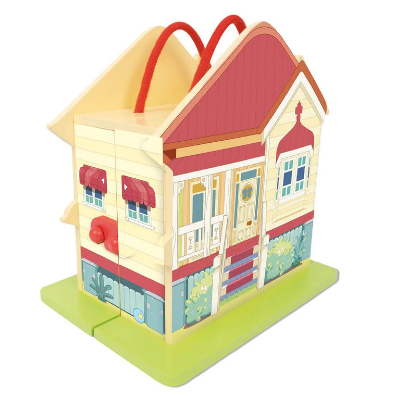 Bluey Wooden Carry Along House