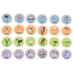 Bluey Wooden Charades