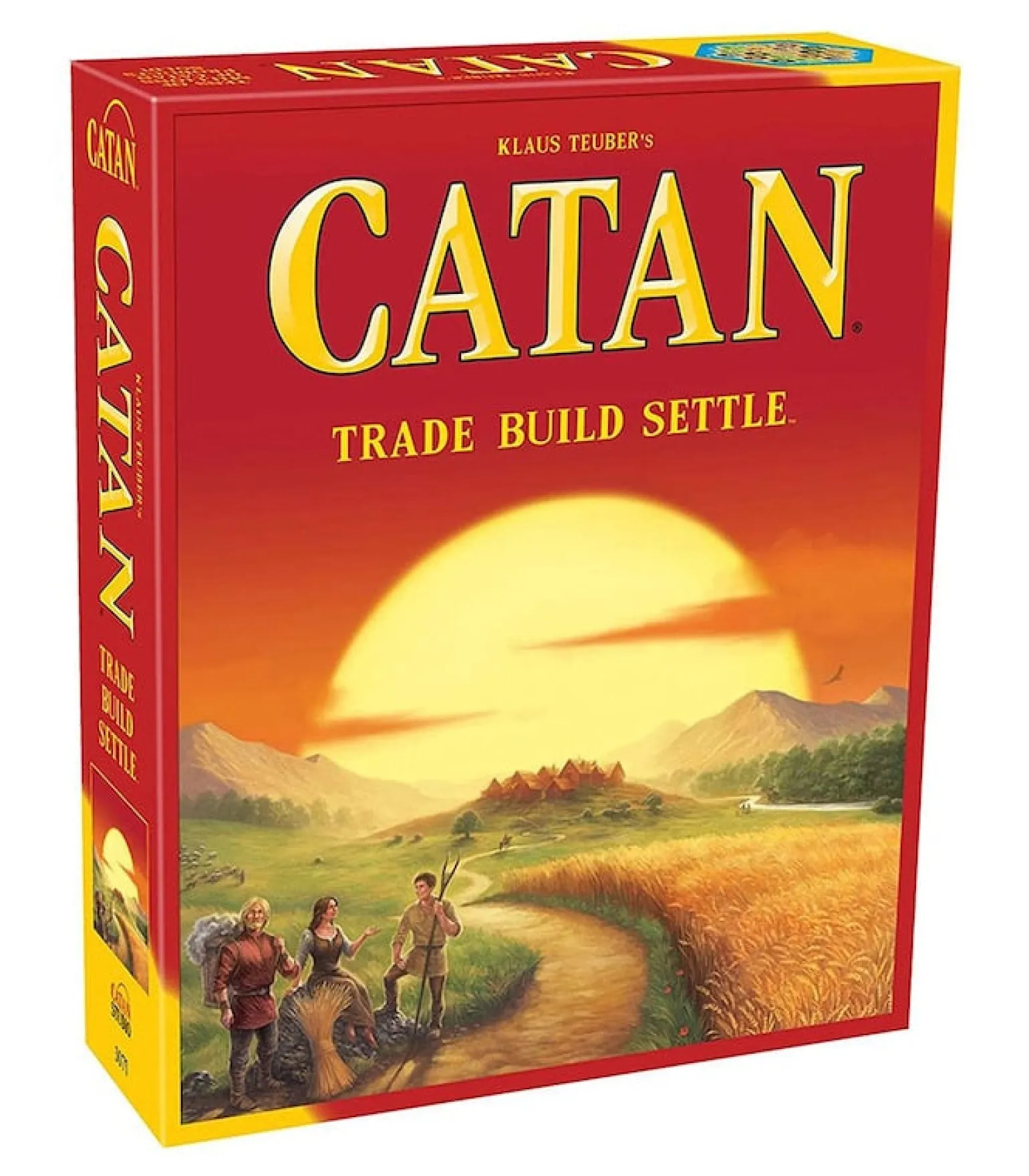 Catan Board Game - Trade Build Settle