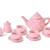 Ceramic Teaset - Pink & White Polka Dot