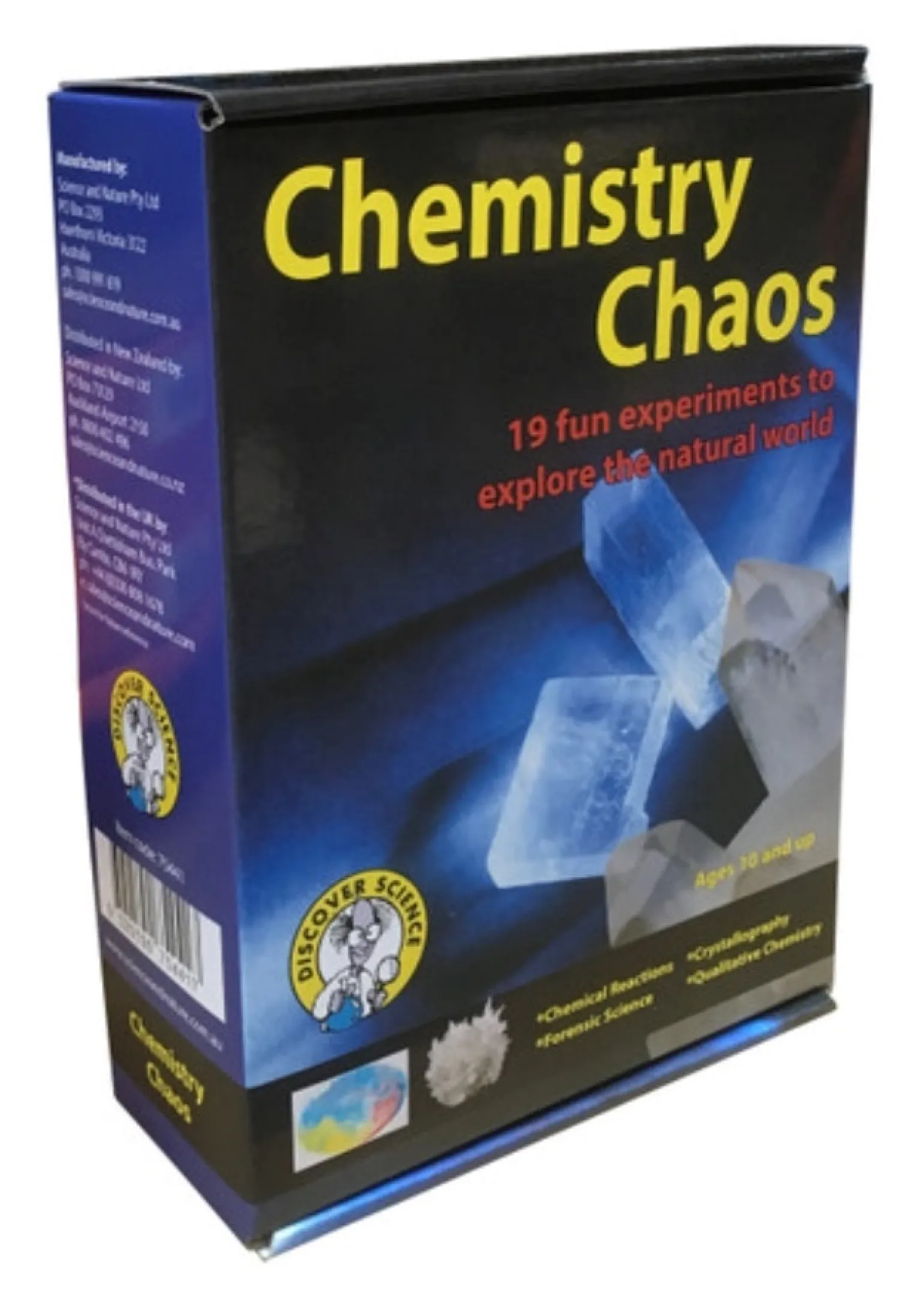 Chemistry Chaos In Multi Colour Print