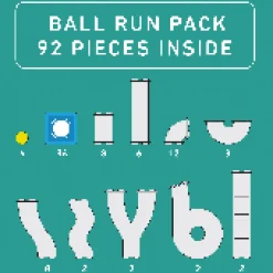 Connetix Tiles Ball Run 92 Piece Set