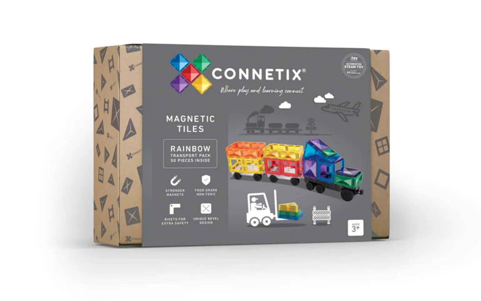 Connetix Transport Pack 50 Pc