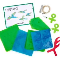 Creatto -Light-Up Crafting Kit Soaring Dragon & Flying Friends