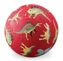 Crocodile Creek - Dinosaur Red Playground Ball Small 5 Inch