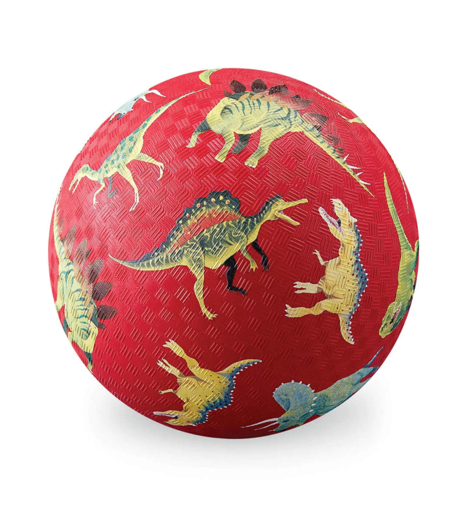 Crocodile Creek - Large Dinosaur Ball 7 Inch Red