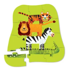 Crocodile Creek Mini Puzzle Jungle Friends