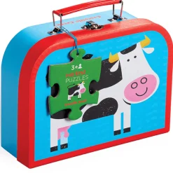 Crocodile Creek- My First Puzzle Case, Barnyard