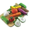 Discoveroo Wooden Fruit And Vegetable Cutting Set