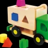 Discoveroo Wooden Sort N Tip Garbage Truck