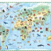 Djeco - 100 Piece Observation Puzzle World's Animals
