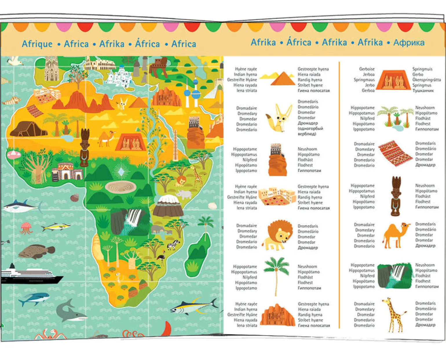 Djeco - Around The World 200 Piece Puzzle Observation