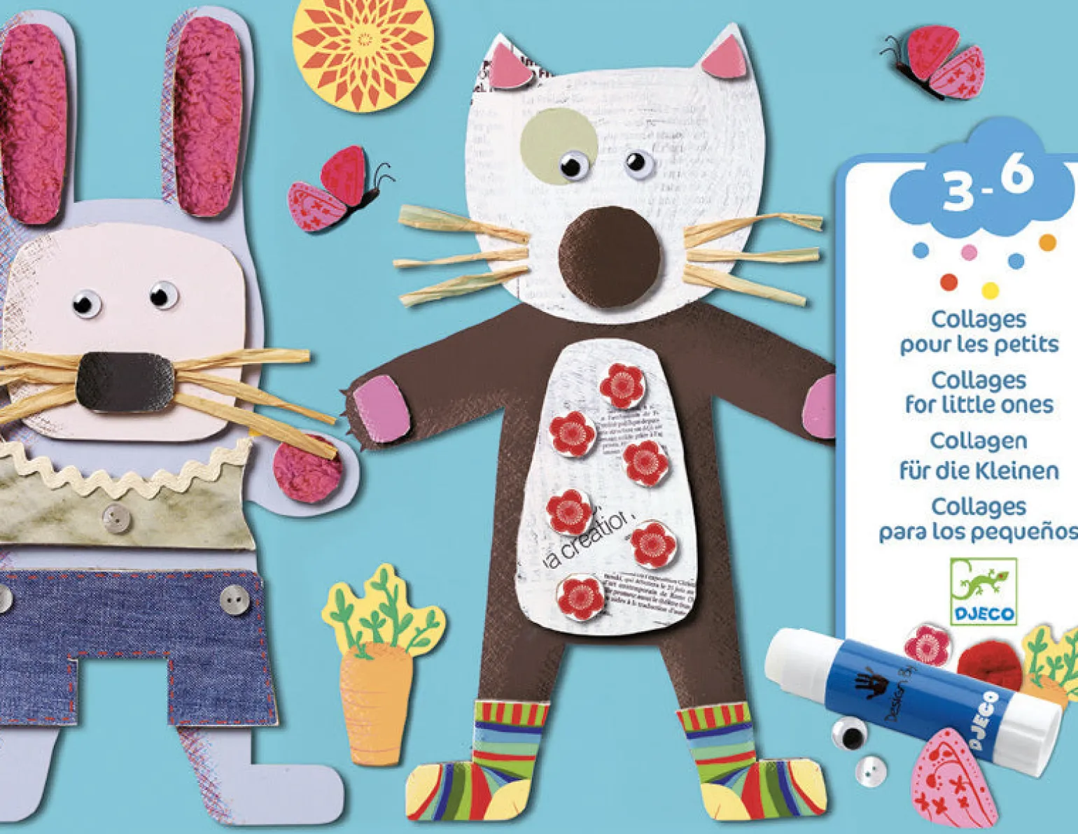 Djeco - Collage For Little Ones