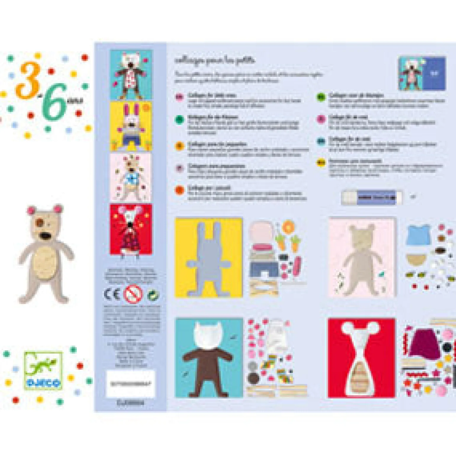Djeco - Collage For Little Ones