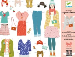 Djeco - Dressing Room Paper Dolls