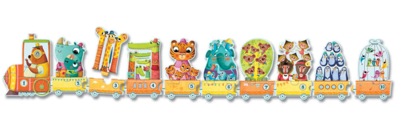 Djeco - Duo I Count 20 Piece Puzzle