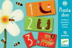 Djeco - Duo Puzzle Numbers