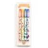 Djeco - Glitter Markers, 4