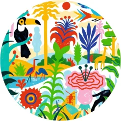 Djeco - Jigsaw Puzzle, Jungle, 100 Pieces