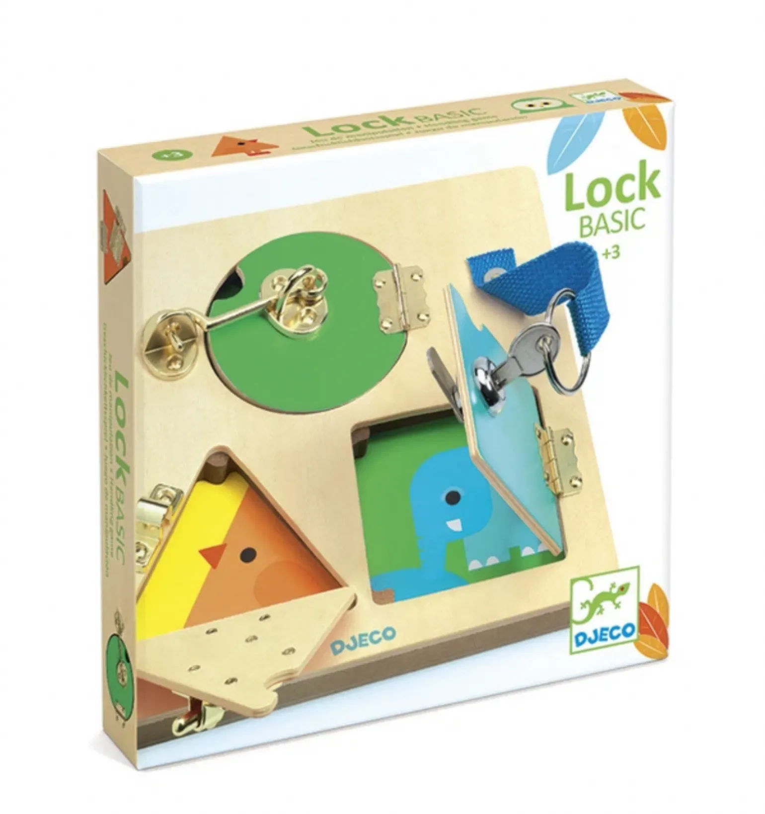 Djeco - Lock Basic Wooden Puzzle