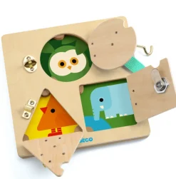 Djeco - Lock Basic Wooden Puzzle