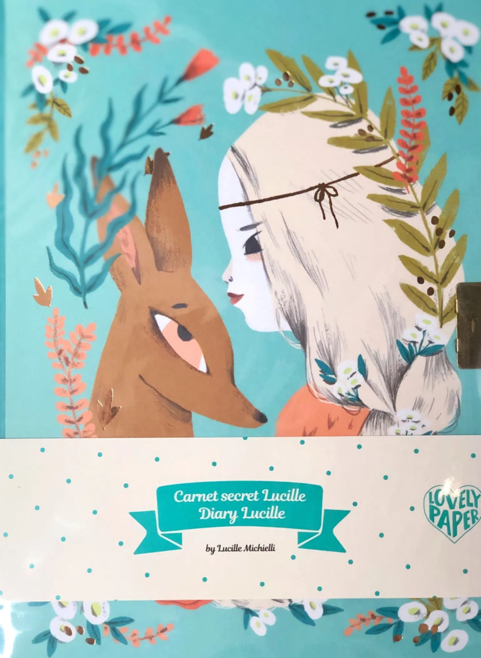 Djeco - Lock Diary Lucille