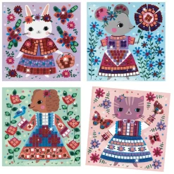 Djeco - Lovely Pets Mosaic Kit