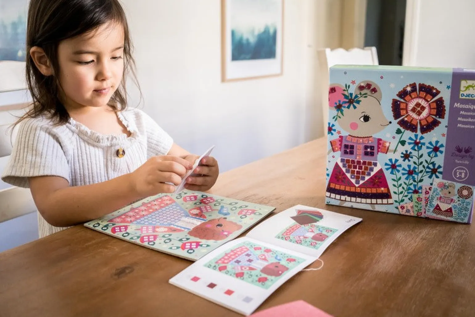 Djeco - Lovely Pets Mosaic Kit