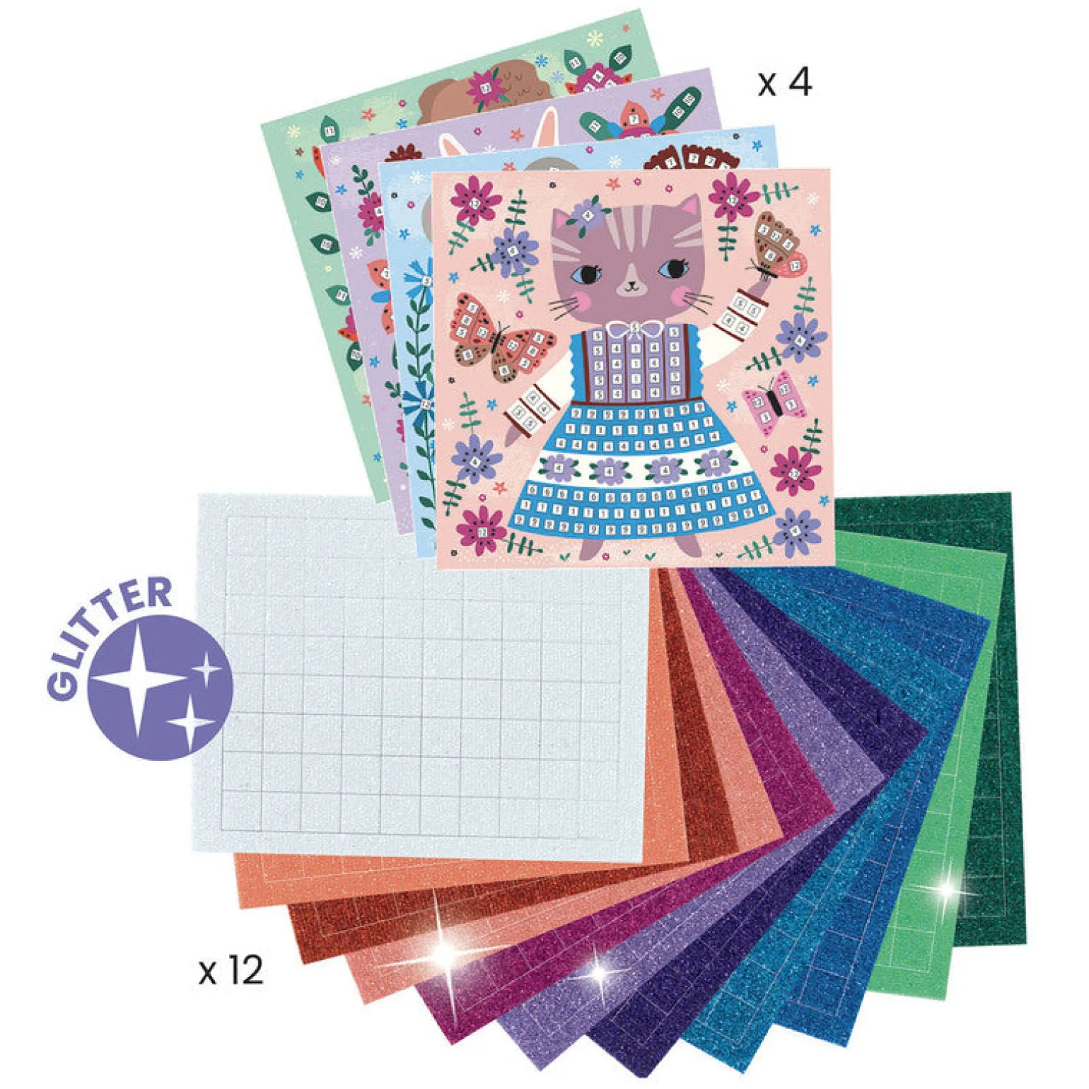 Djeco - Lovely Pets Mosaic Kit