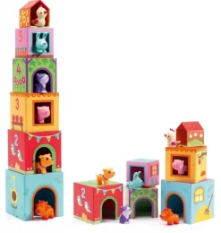 Djeco - Stacking Blocks, Topanifarm