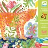 Djeco - Tropico Glitter Picture Boards