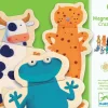 Djeco - Wooden Fridge Magnets, Crazy