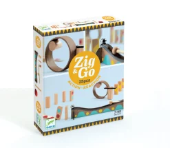 Djeco - Zig & Go Action Reaction 25 Pieces
