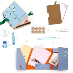 Djeco Do It Yourself Plant Press And 30 Boards