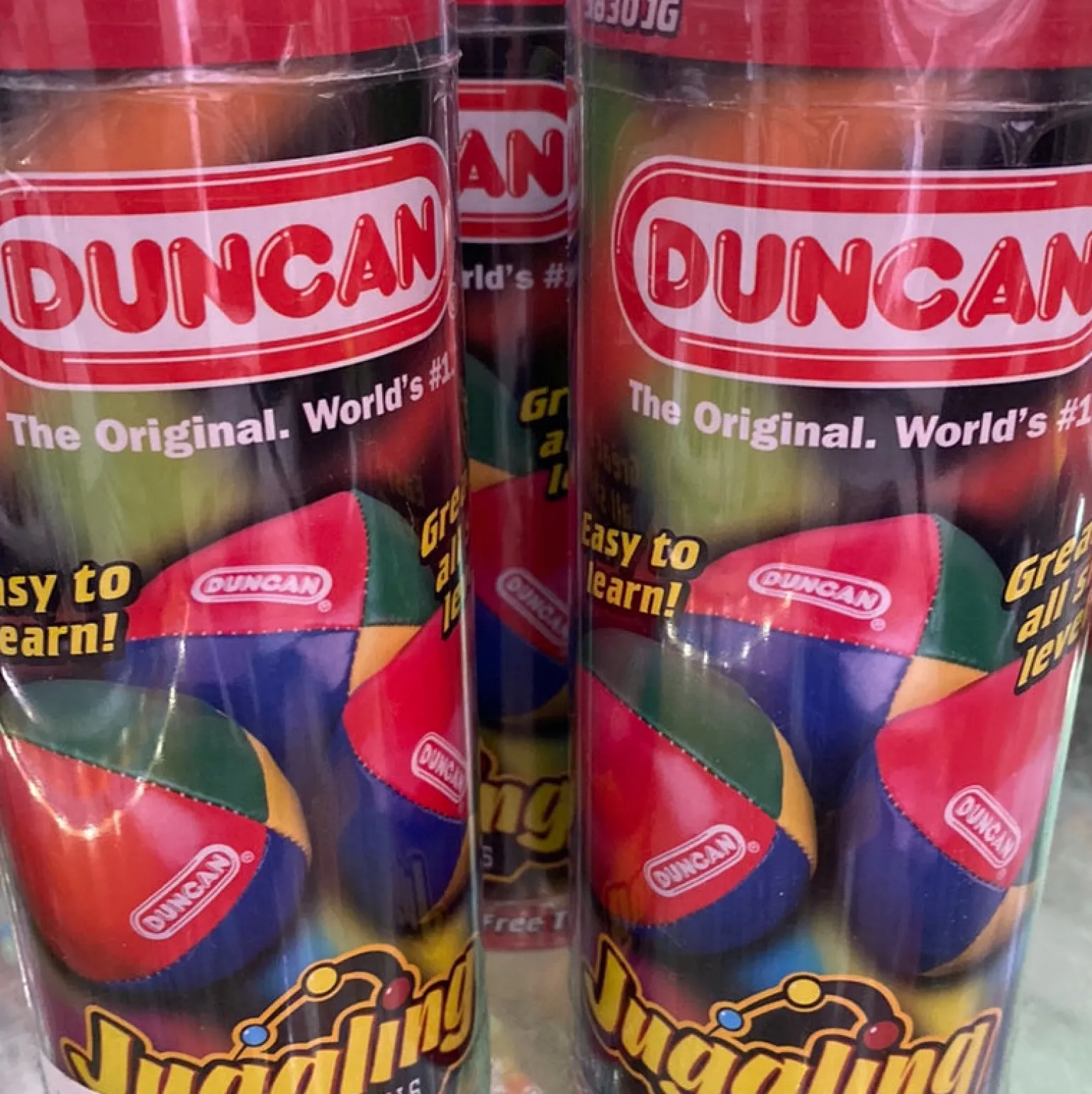 Duncan - Juggling Balls, Lime Green & Blue