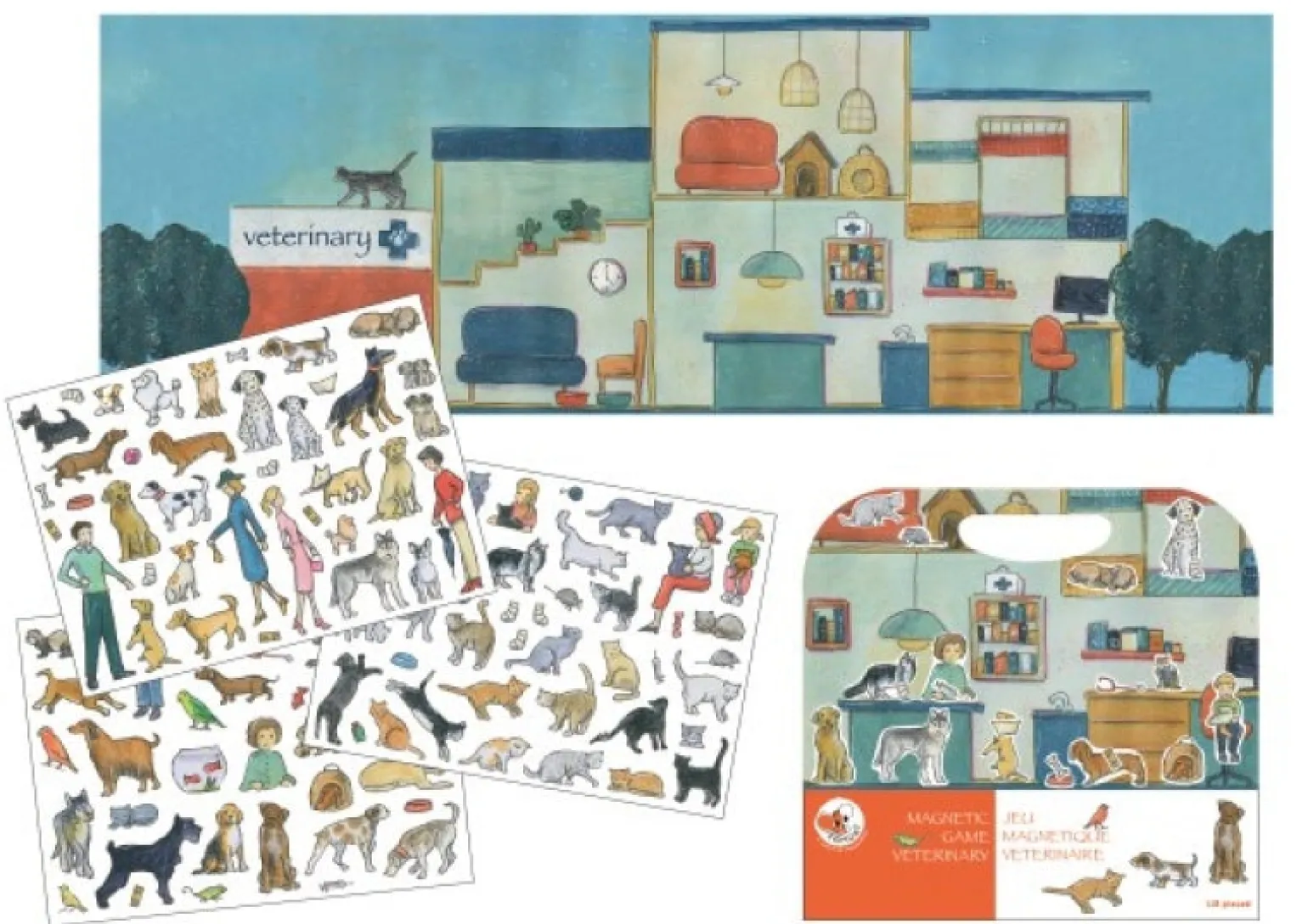 Egmont - Magnetic Game, Veterinary