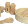 Egmont Less Petites - Wooden Pot And Pan Set