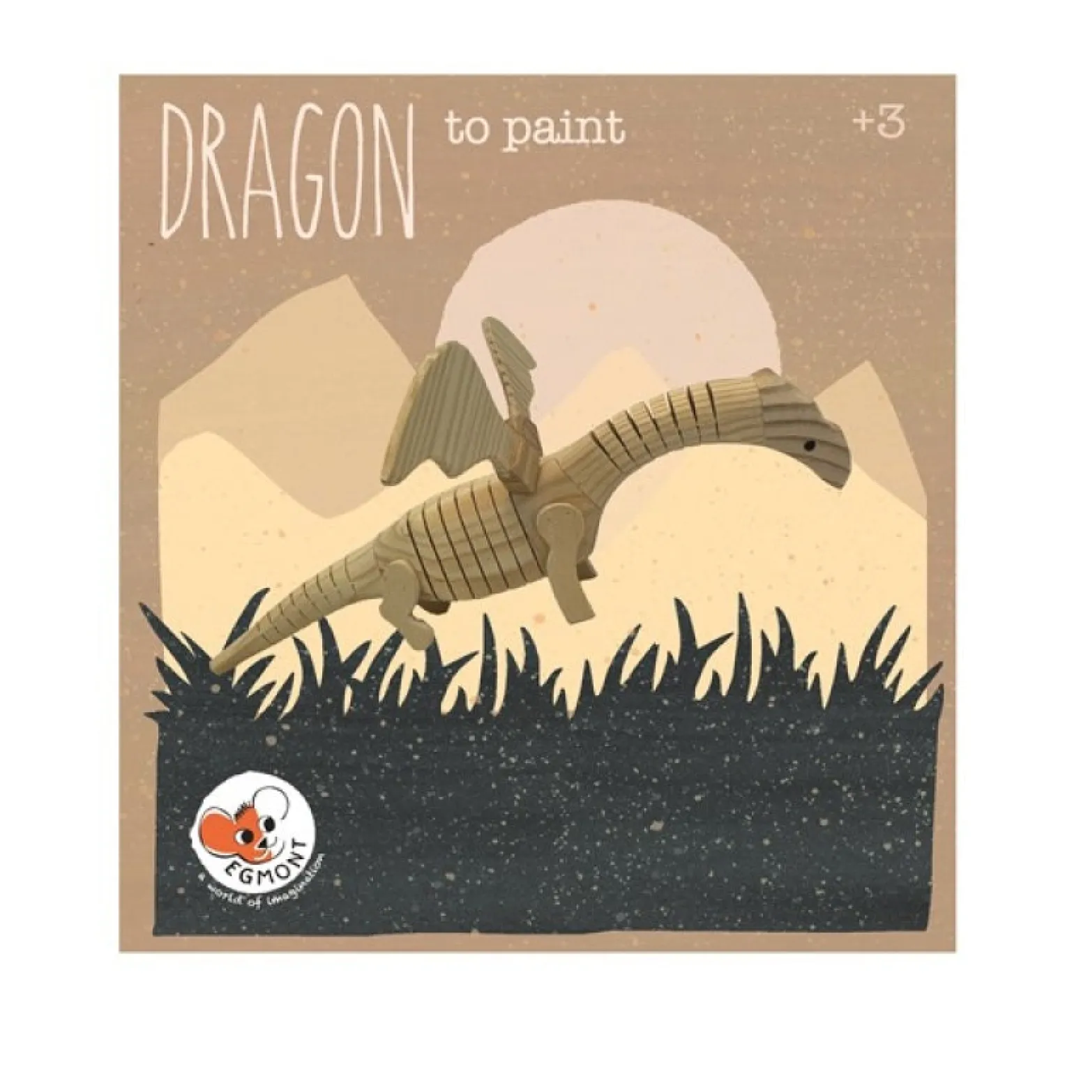 Egmont Wooden Dragon To Paint