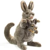 Folkmanis Kangaroo With Joey Puppet