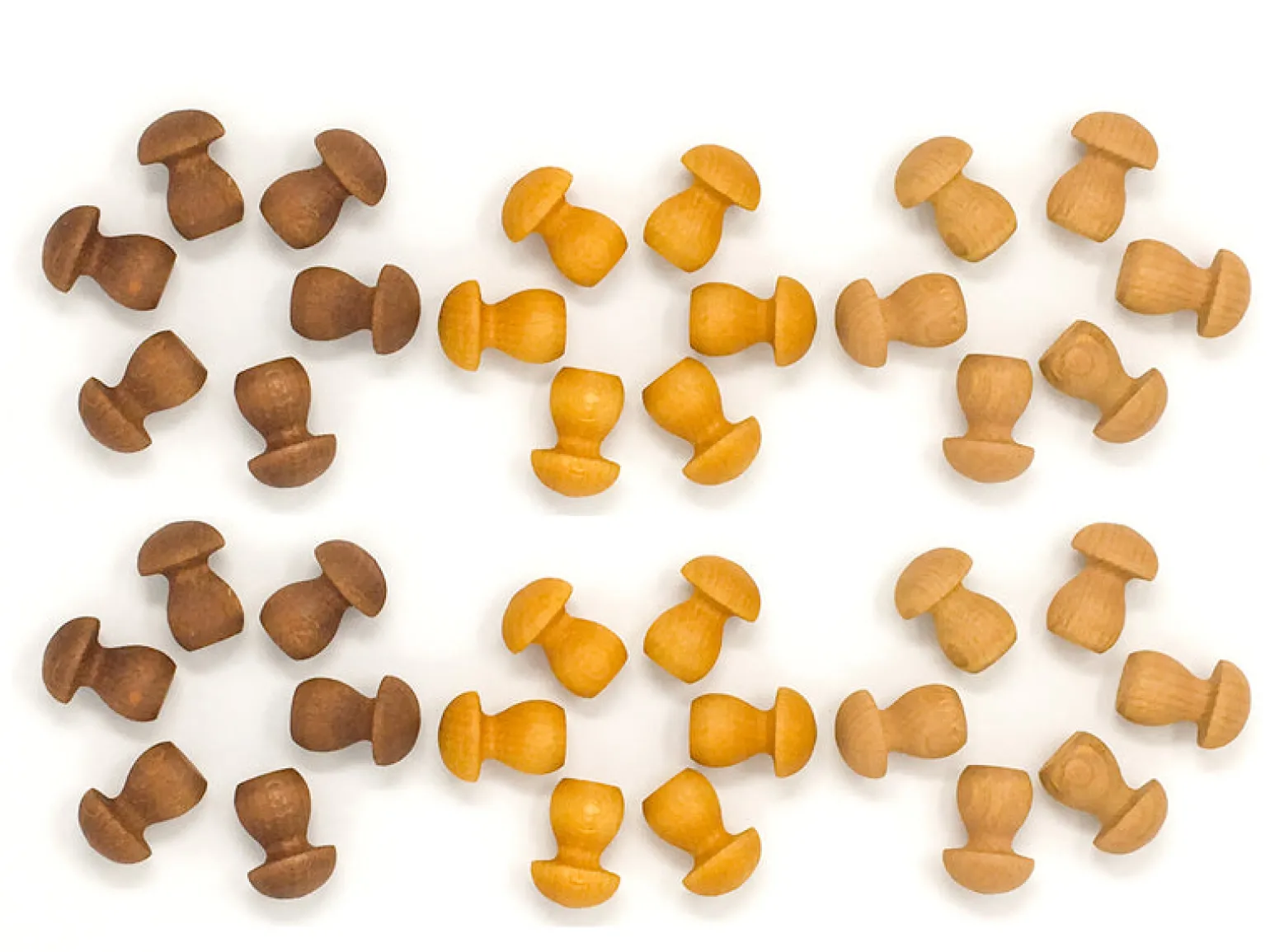 Grapat - Wooden Mandala Mushrooms