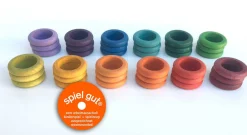 Grapat - Wooden Rings 36 Pieces