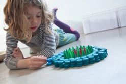 Grapat - Wooden Small Blue Coins