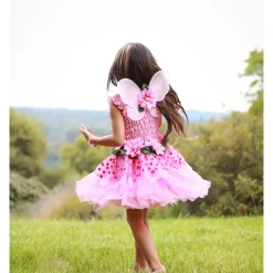 Great Pretenders - Pink Fairy Blooms Dress With Headband And Wings