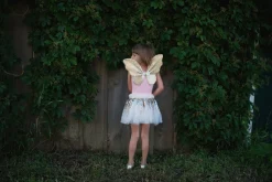 Great Pretenders - Sequin Skirt, Wand And Wings Set In Gold Size 4-6 Years