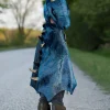 Great Pretenders Starry Night Dragon Cape Costume In Teal And Gold