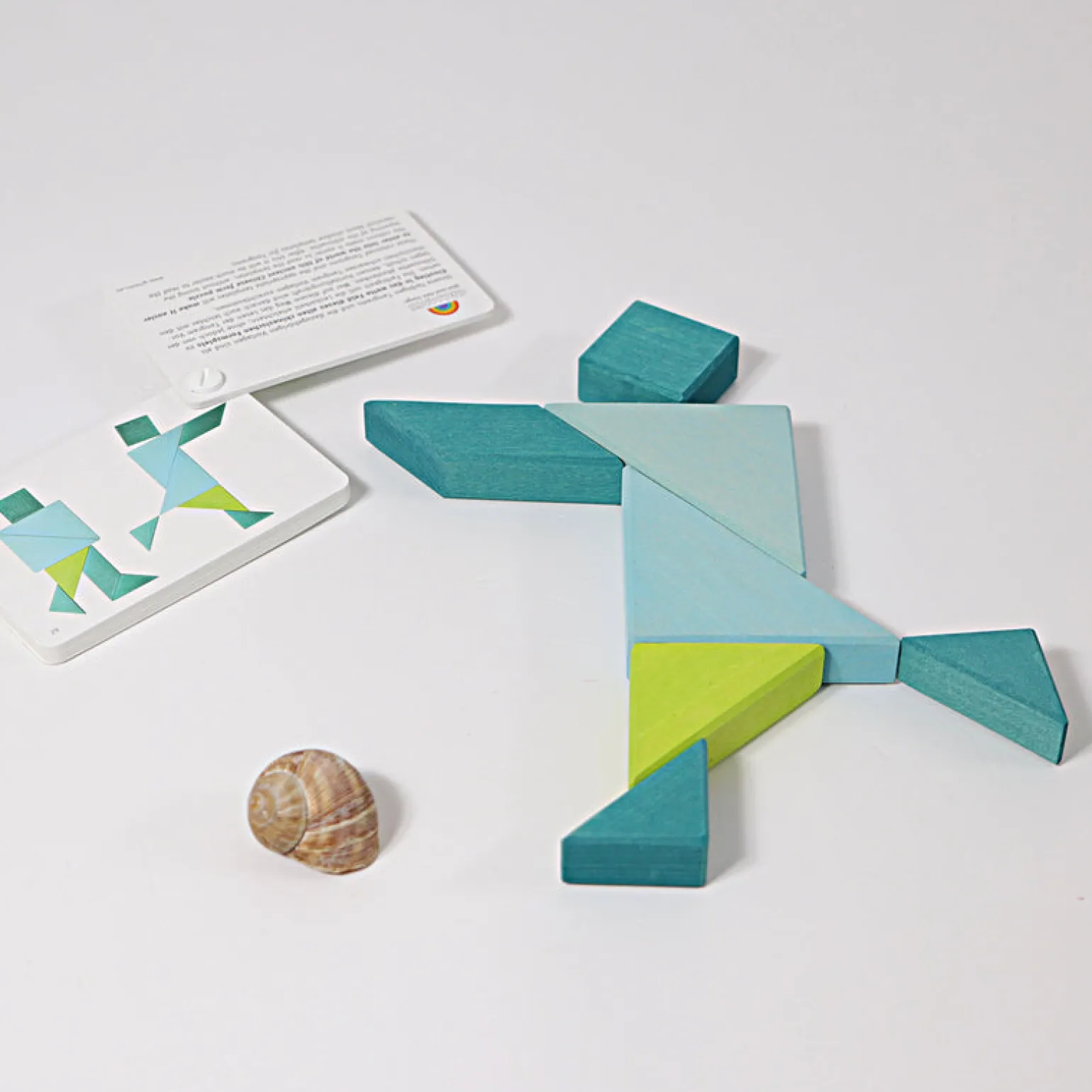 Grimm's - Tangram Turquoise
