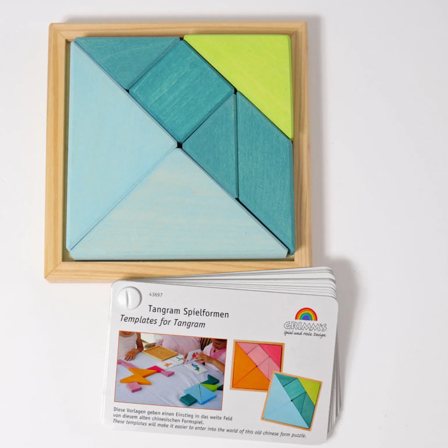 Grimm's - Tangram Turquoise