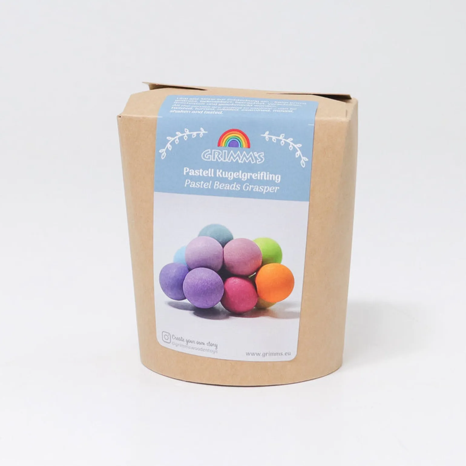 Grimms - Wooden Beads Grasper, Pastel