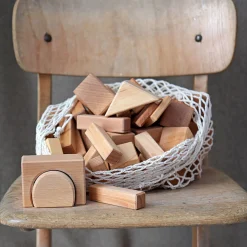 Grimms - Wooden Blocks Natural 60 Pieces